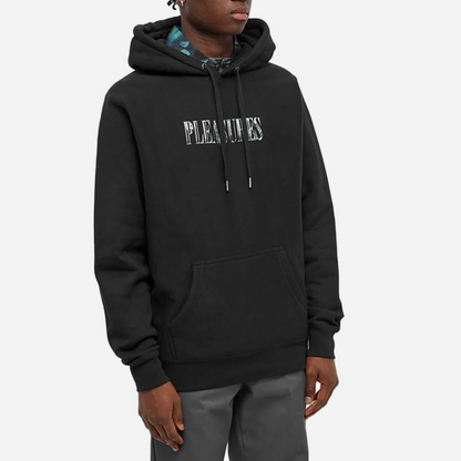 PLEASURES ICY PLAYBOY HOODY BLACK