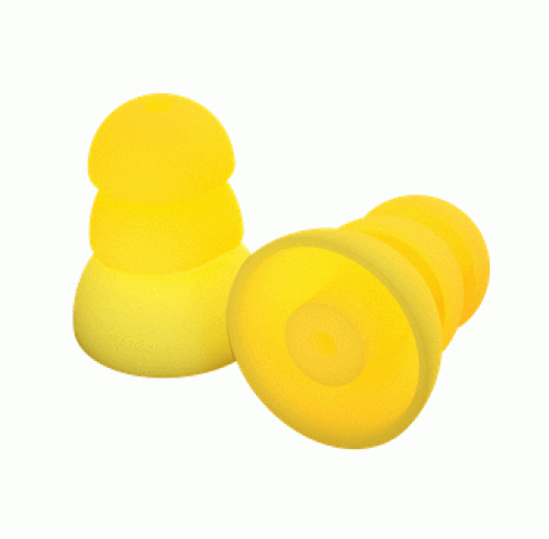 Plugfones ComforTiered Replacement Silicone Earplug Tips — 5 Pairs