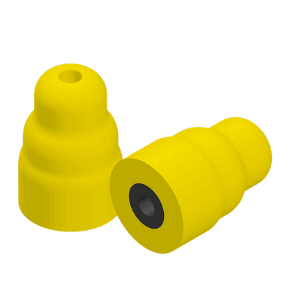 Plugfones yellow tips