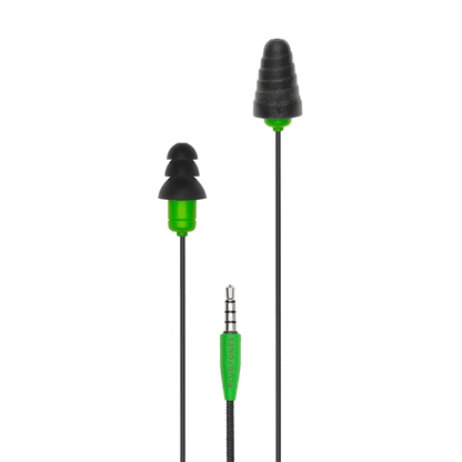 green plugfones