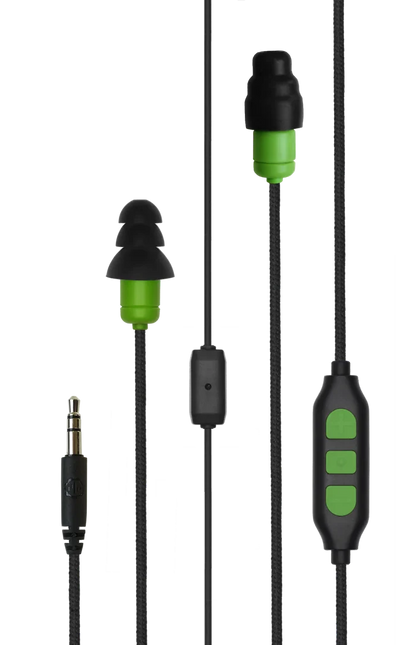 Plugfones Protector PLUS Earplug Headphones