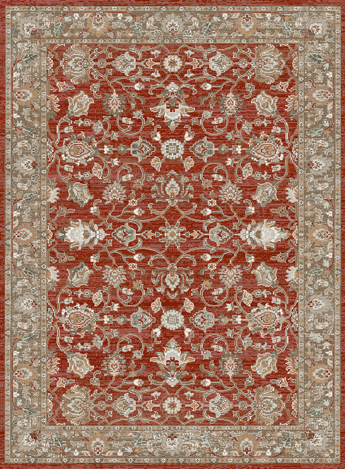 Plymouth Scarlett Red Area Rug