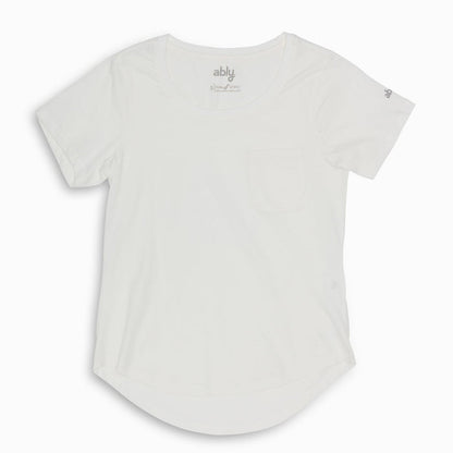 Polly | Women's Anti-Stain Dropped Neckline Tee