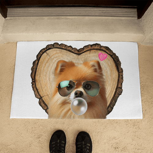 Pom Love Welcome Mat - 💖 Cuteness Overload! Welcome Home! 💖 - Whippie's