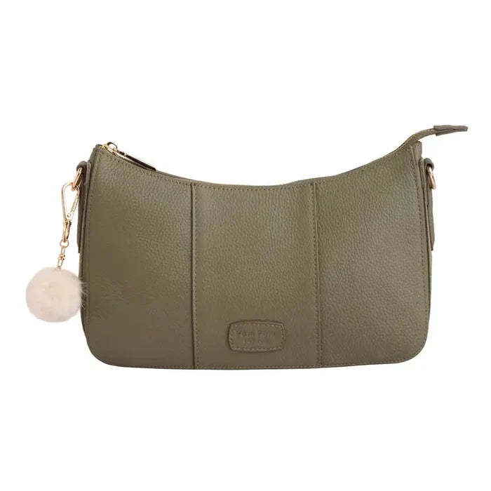 Pom Pom London Edgware Bag Sage Green