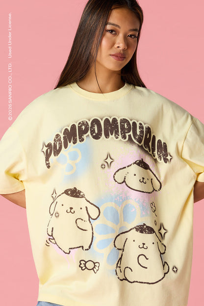 Pompompurin™ Graphic Oversized T-Shirt