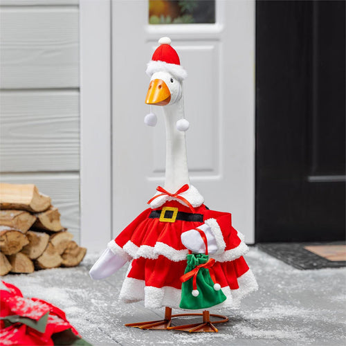 Porch Goose Outfit - Mrs. Claus