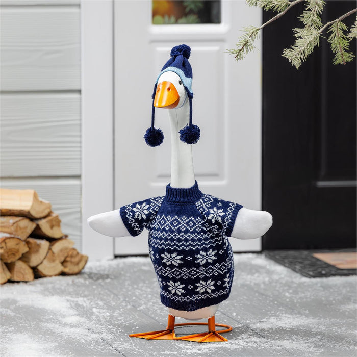 Porch Goose Outfit - Snowflake Sweater