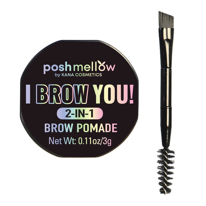 Posh Mellow I Brow You 2 in 1 Brow Pomade Set - ikatehouse
