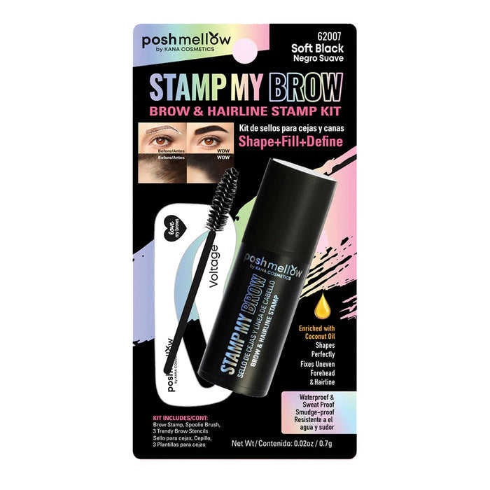 Posh Mellow Stamp My Brow & Hairline Stamp Kit