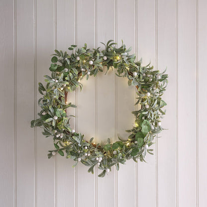 LL-WR24012 - 60cm Pre Lit Mistletoe and Eucalyptus Wreath.jpg