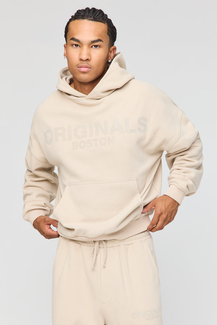 Premium Heavyweight Fleece Baggy Graphic Hoodie