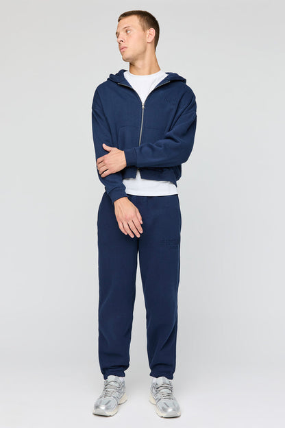 Premium Heavyweight Fleece Embossed Baggy Sweatpant