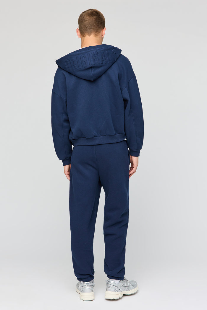 Premium Heavyweight Fleece Embossed Baggy Sweatpant