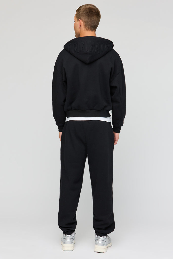 Premium Heavyweight Fleece Embossed Baggy Sweatpant