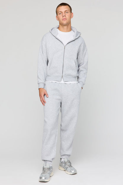 Premium Heavyweight Fleece Embossed Baggy Sweatpant
