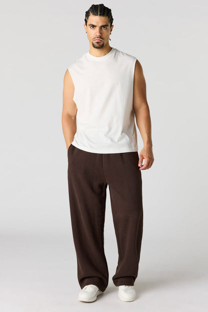 Premium Heavyweight Fleece Wide Leg Sweatpant