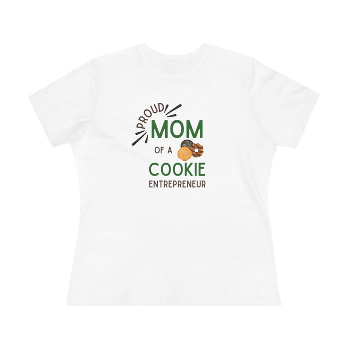 Proud Mom of a Cookie Entrepreneur - Women's Tee Celebrate Your Little Cookie Boss! - Whippie's