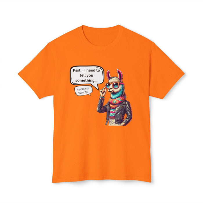 Psst... You're My Favorite! Unisex HD Cotton T-Shirt - Who's Really Their Favorite? 😉 - Whippie's