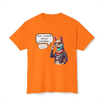 Psst... You're My Favorite! Unisex HD Cotton T-Shirt - Who's Really Their Favorite? 😉 - Whippie's