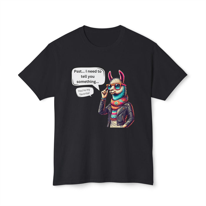 Psst... You're My Favorite! Unisex HD Cotton T-Shirt - Who's Really Their Favorite? 😉 - Whippie's
