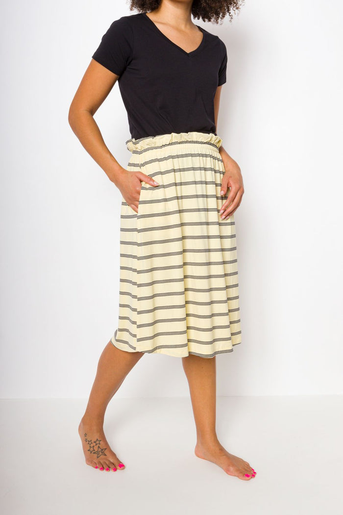Puka | Women's Elastic Waistband Skirt