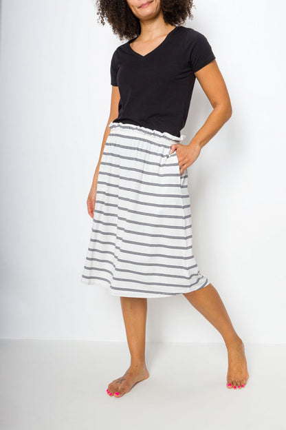 Puka | Women's Elastic Waistband Skirt