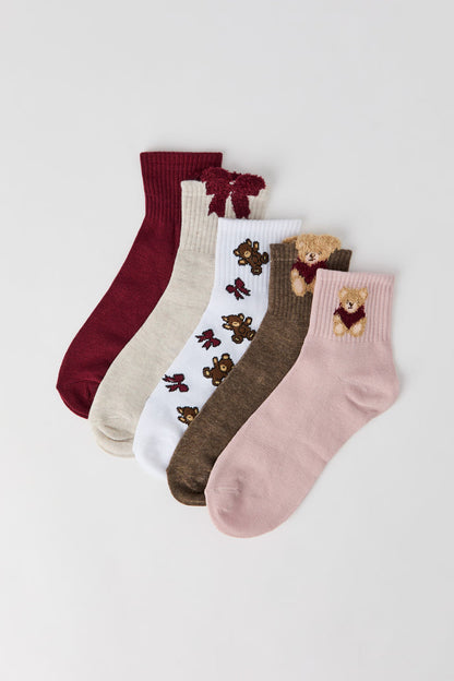 Quarter Socks (5 Pack)