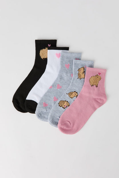 Quarter Socks (5 Pack)