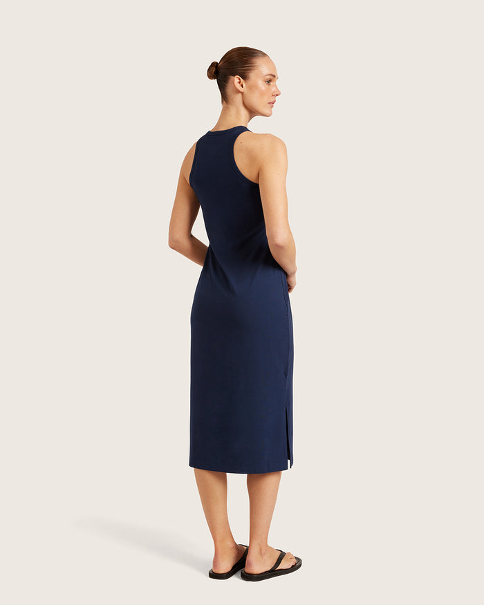 Racerback Dress - Navy