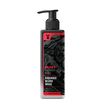Radiance Beard Wash - Beast. The Beard Struggle