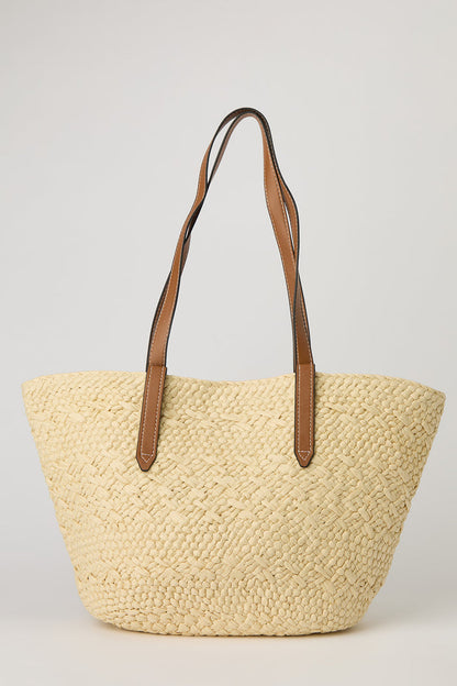 Raffia Tote Bag