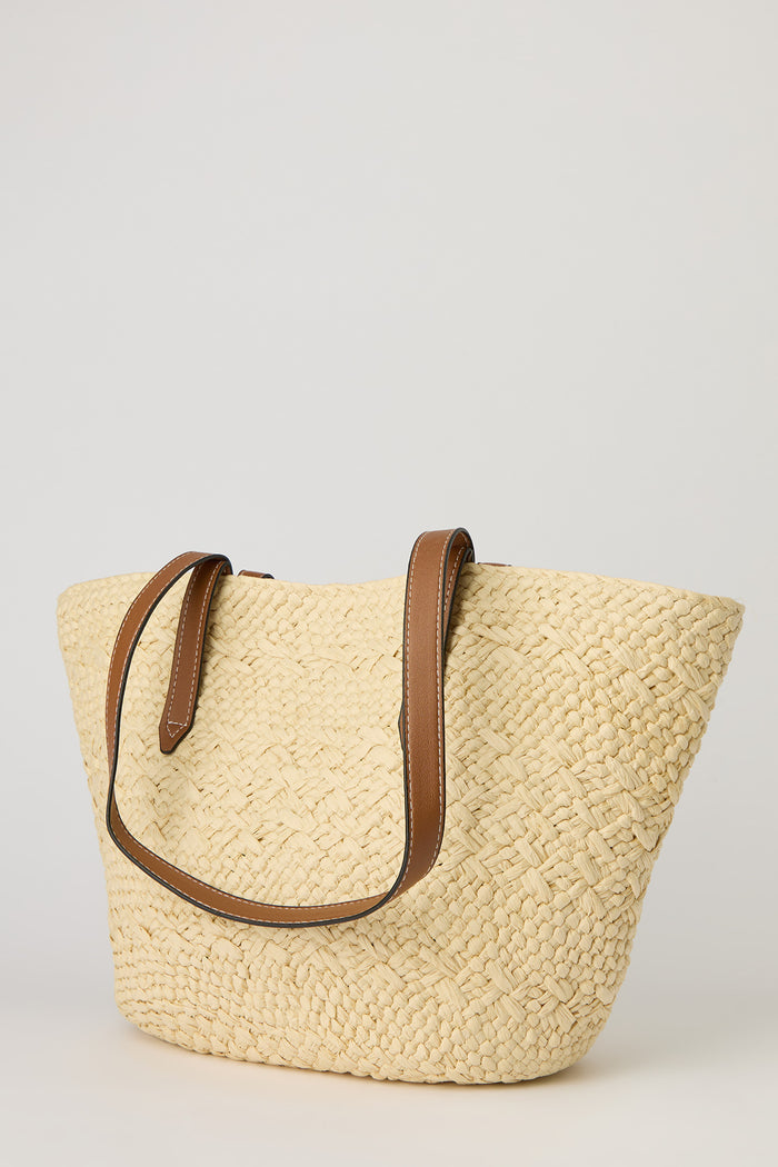 Raffia Tote Bag