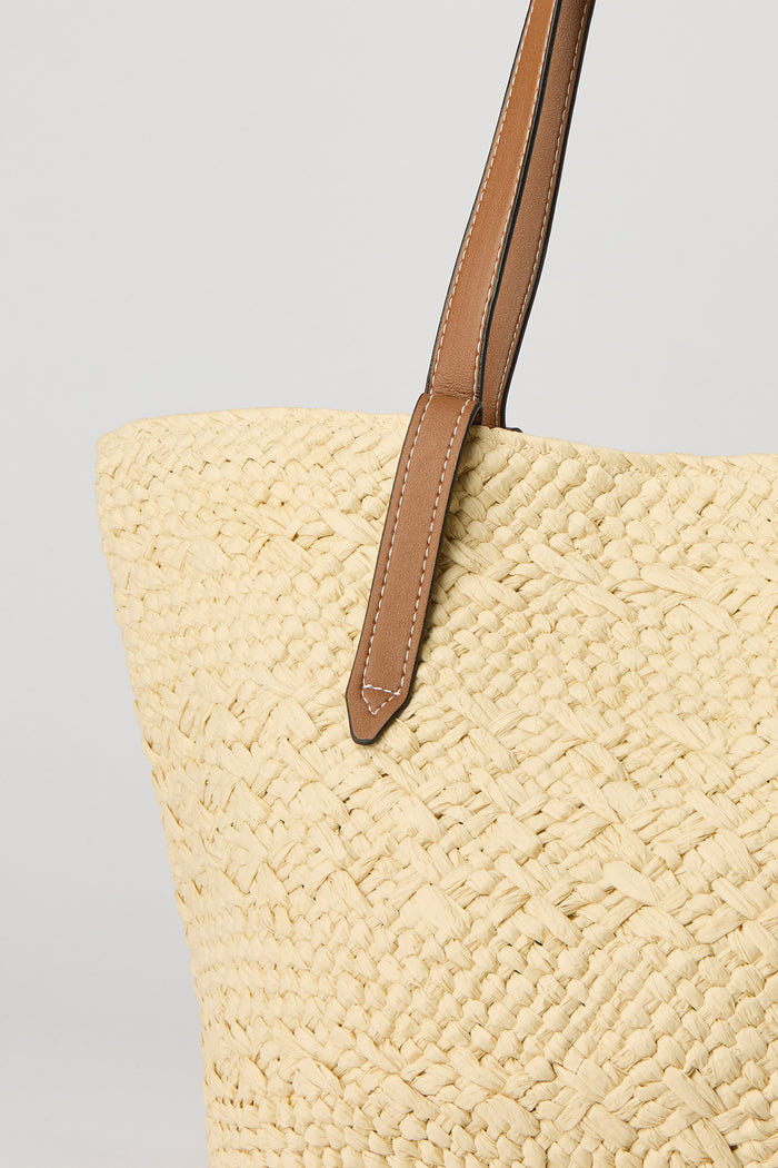 Raffia Tote Bag