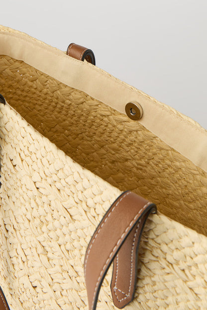Raffia Tote Bag