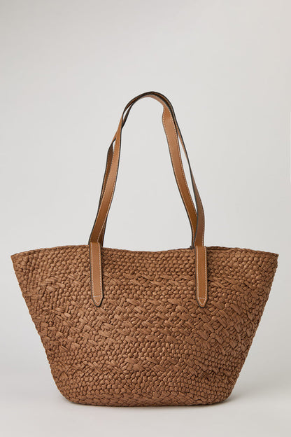 Raffia Tote Bag