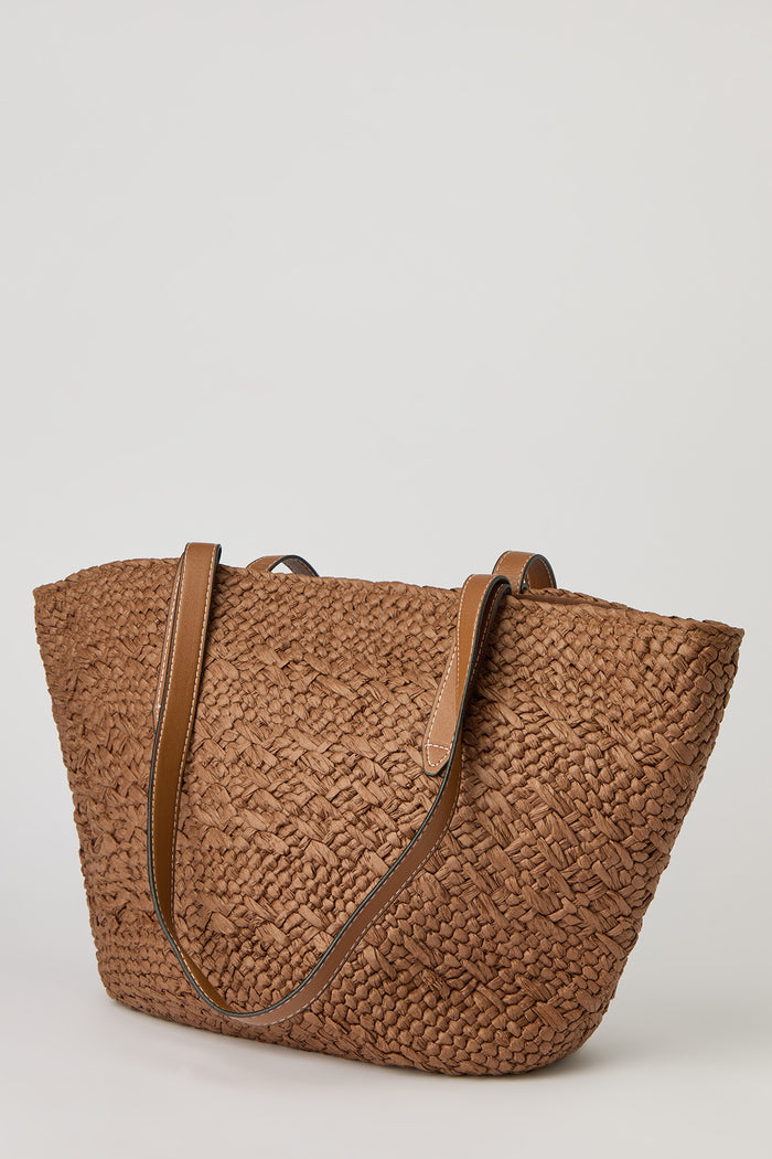 Raffia Tote Bag
