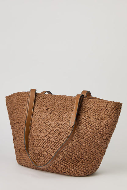 Raffia Tote Bag
