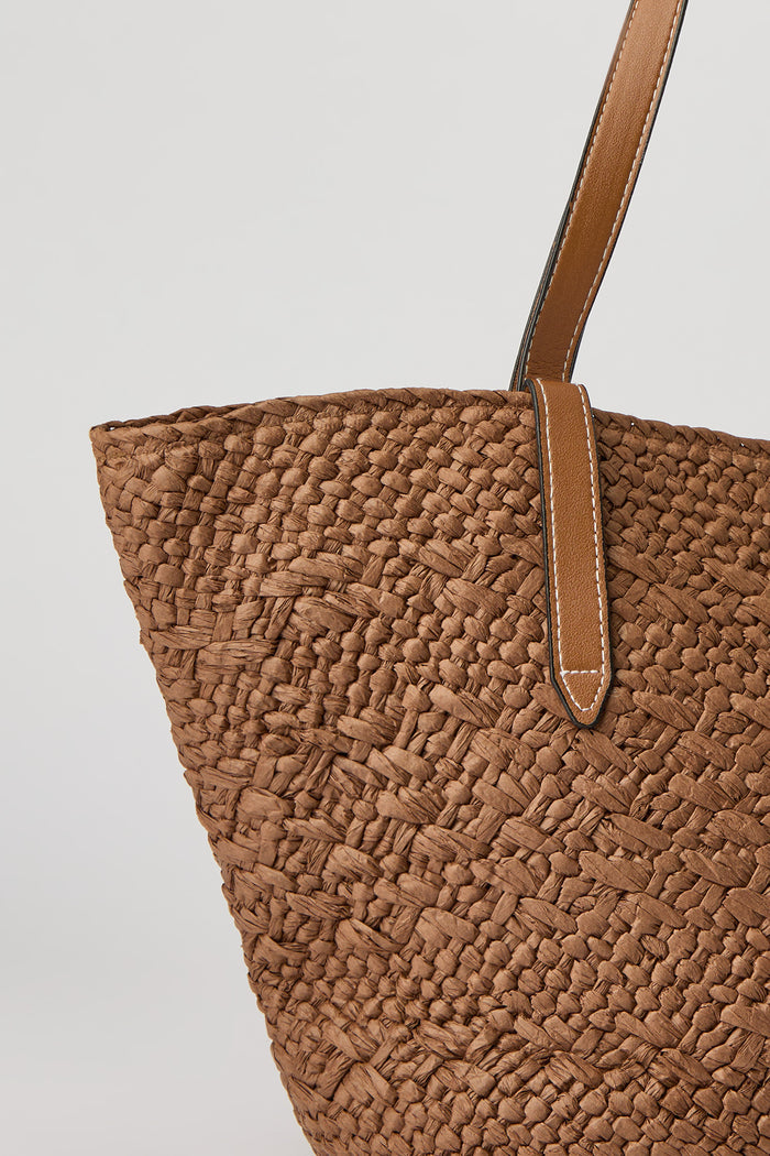 Raffia Tote Bag