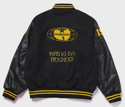 Rap Fan Legacy Varsity Jacket — Wool Body & Genuine Leather Sleeves