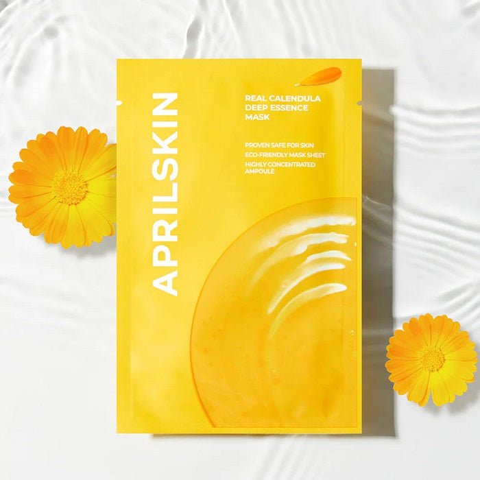 REAL CALENDULA DEEP ESSENCE MASK - Masca De Fata Hidratanta Si Calmanta - skinseen.ro