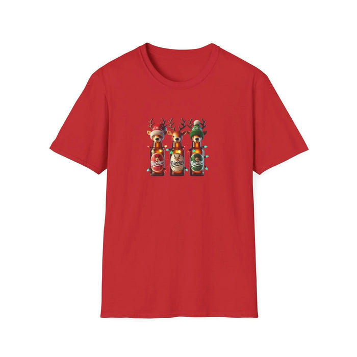 Reinbeer: The 🍻 Official Beverage of the Reindeer Games 🦌 - Unisex Softstyle T-shirt - Whippie's