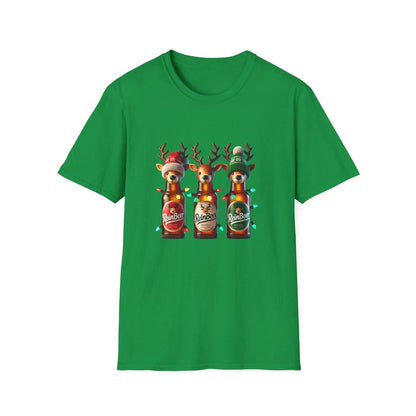 Reinbeer: The 🍻 Official Beverage of the Reindeer Games 🦌 - Unisex Softstyle T-shirt - Whippie's
