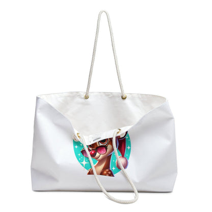 😎 Reindeer Cool 😎 Weekender Tote Bag ✨ Stay cool and carry on! - Whippie's