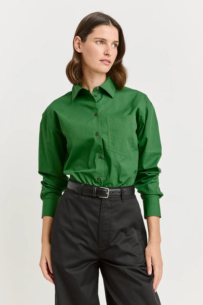 RELAXED COTTON SHIRT in Spring by Toorallie