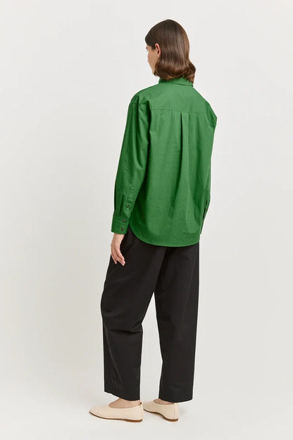 RELAXED COTTON SHIRT in Spring by Toorallie