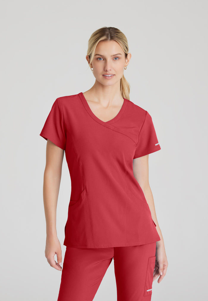 Reliance Top - True Red - Grey's Anatomy Scrubs