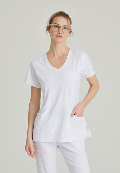 Reliance Top - White - Grey's Anatomy Scrubs