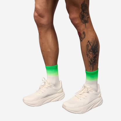 REPRESENT 247 Ombre Race Sock Speed Green
