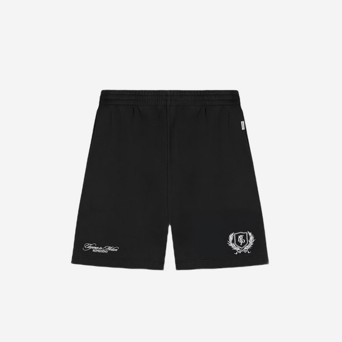 Represent Crest Short - Jet Black